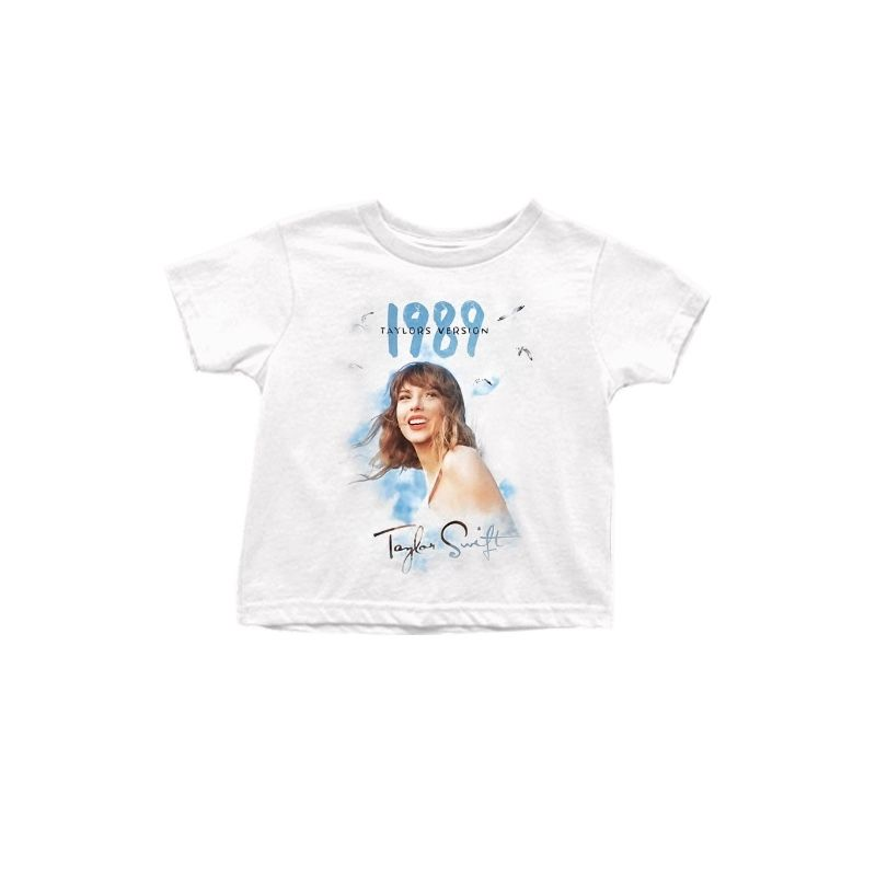 pre-order GT0531 1989 White short-sleeved top