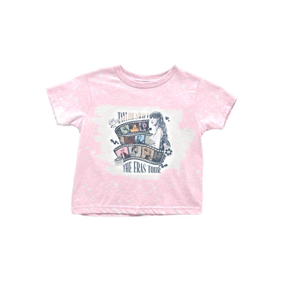pre-order GT0538 1989 film pink short-sleeved top