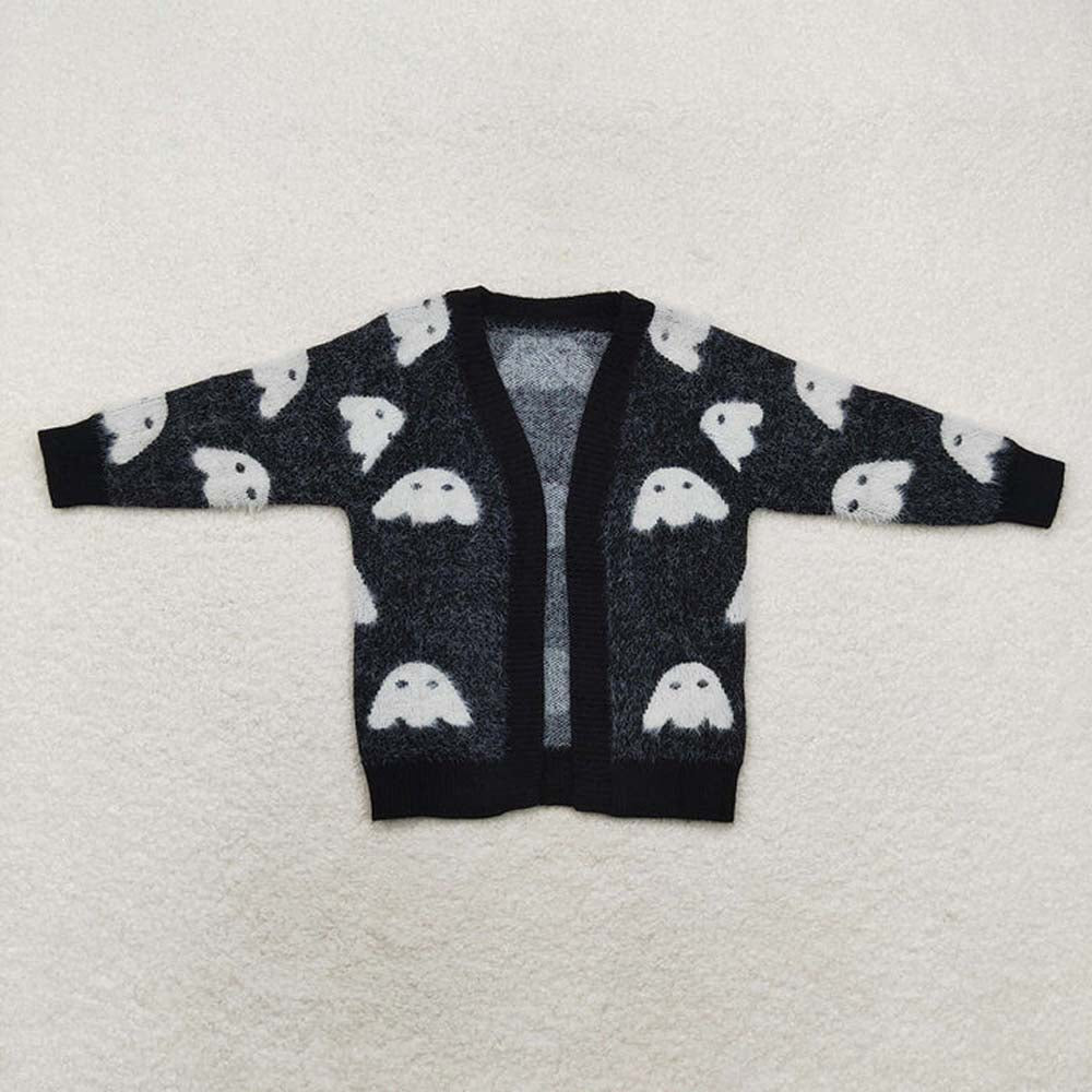 Sibling Baby Girls Halloween Long Sleeve Sweaters Cardigans  D 6.25