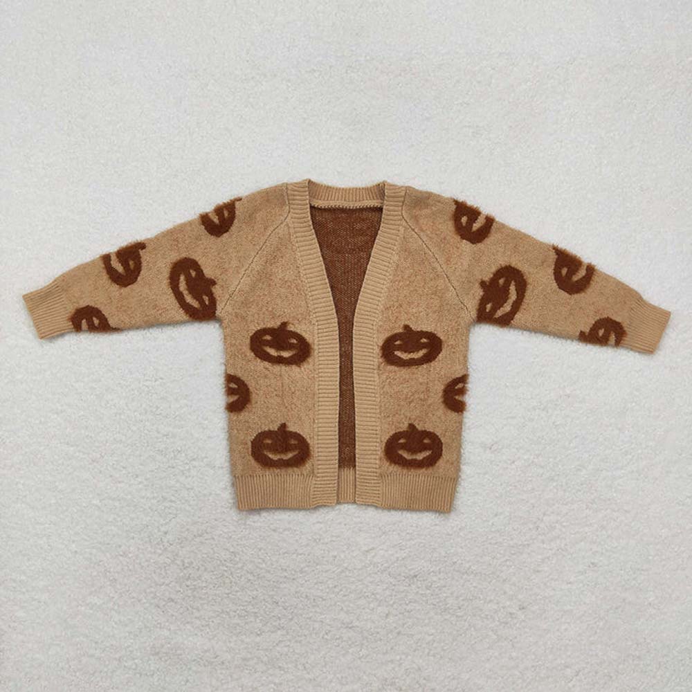 Sibling Baby Girls Halloween Long Sleeve Sweaters Cardigans  D 6.25