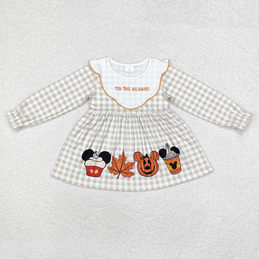 GT0749 Maple Leaf Pumpkin Long Sleeve Top