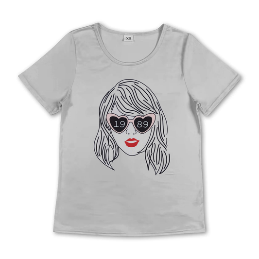 presale GT0900 Adult Women Grey Singer TS 1989 Tee Shirts Tops 2024 12.2