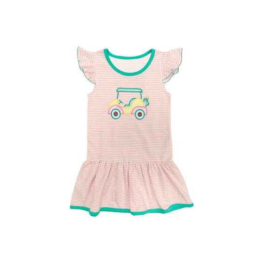 presale GT0943 Baby Girls Golf Cart Knee Length Dresses 2025 1.3