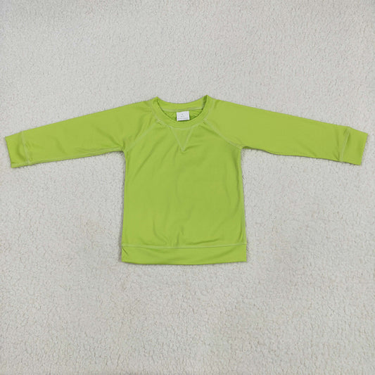 GT0971 Baby Girls Aqua Long Sleeves Yoga Shirts Top D 5.14