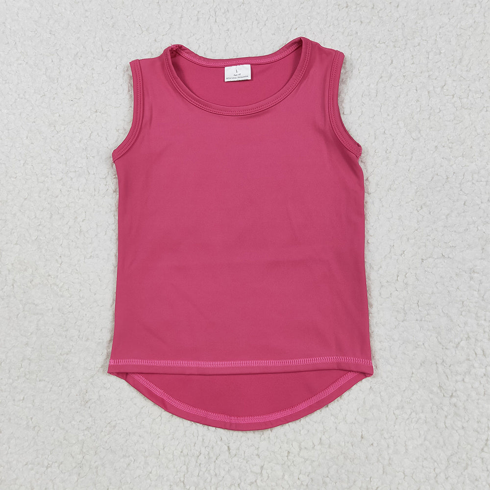 GT0982 Baby Girls Hot Pink Sleeveless Vests Top  D 5.23