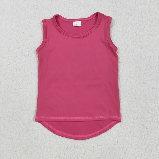 GT0982 Baby Girls Hot Pink Sleeveless Vests Top D 5.23