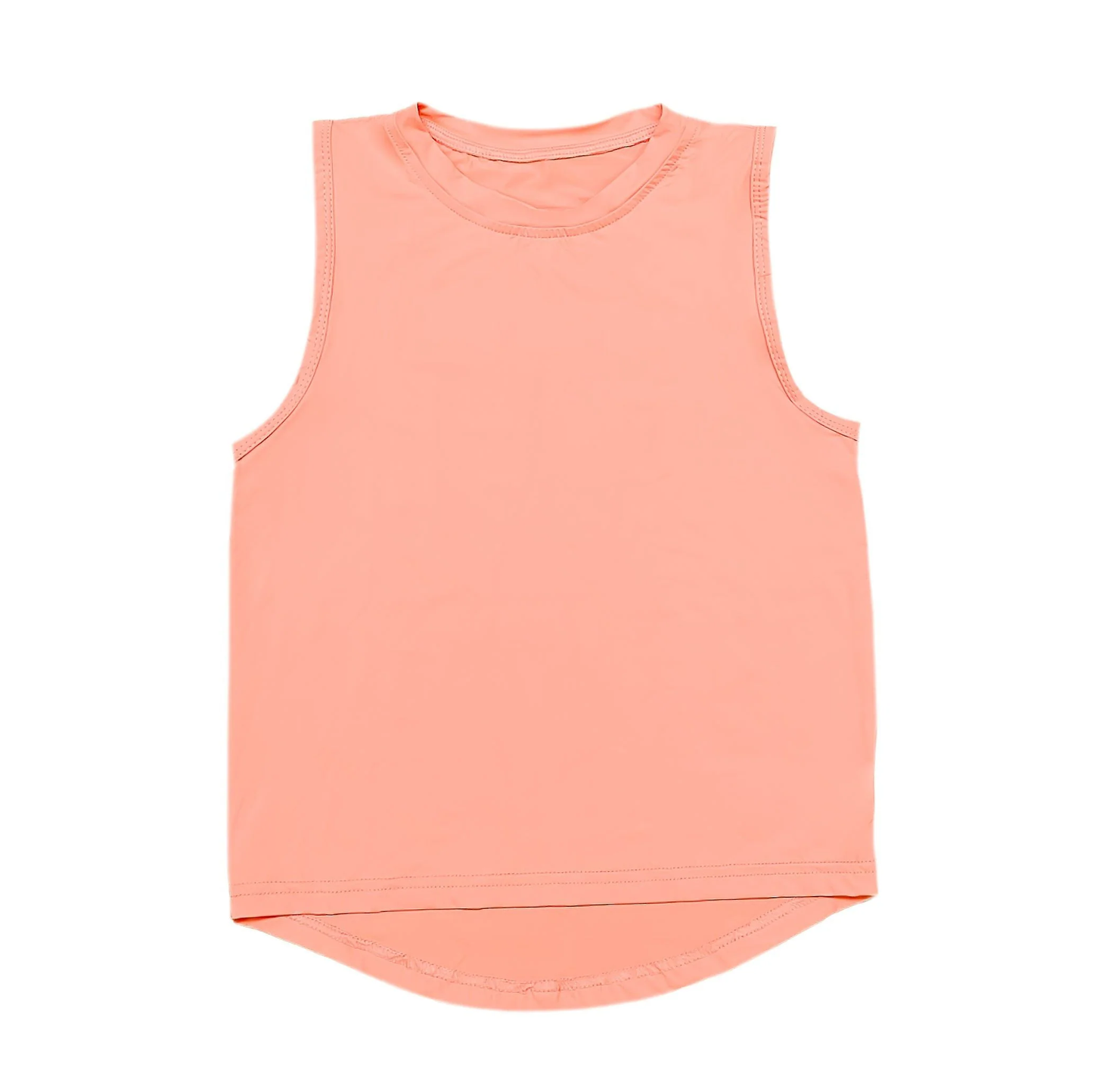 GT0984  Baby Girls Peach Sleeveless Vests Top  D 5.22