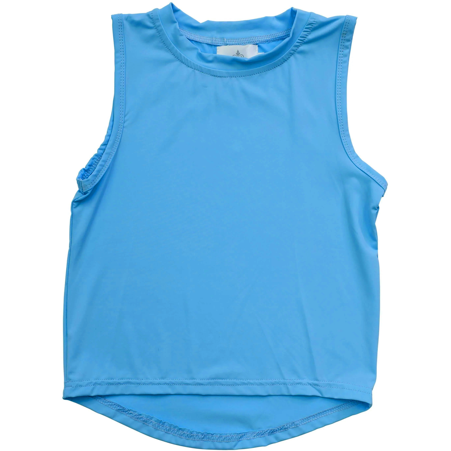 GT0986  Baby Girls Blue Sleeveless Vests Top D 5.23