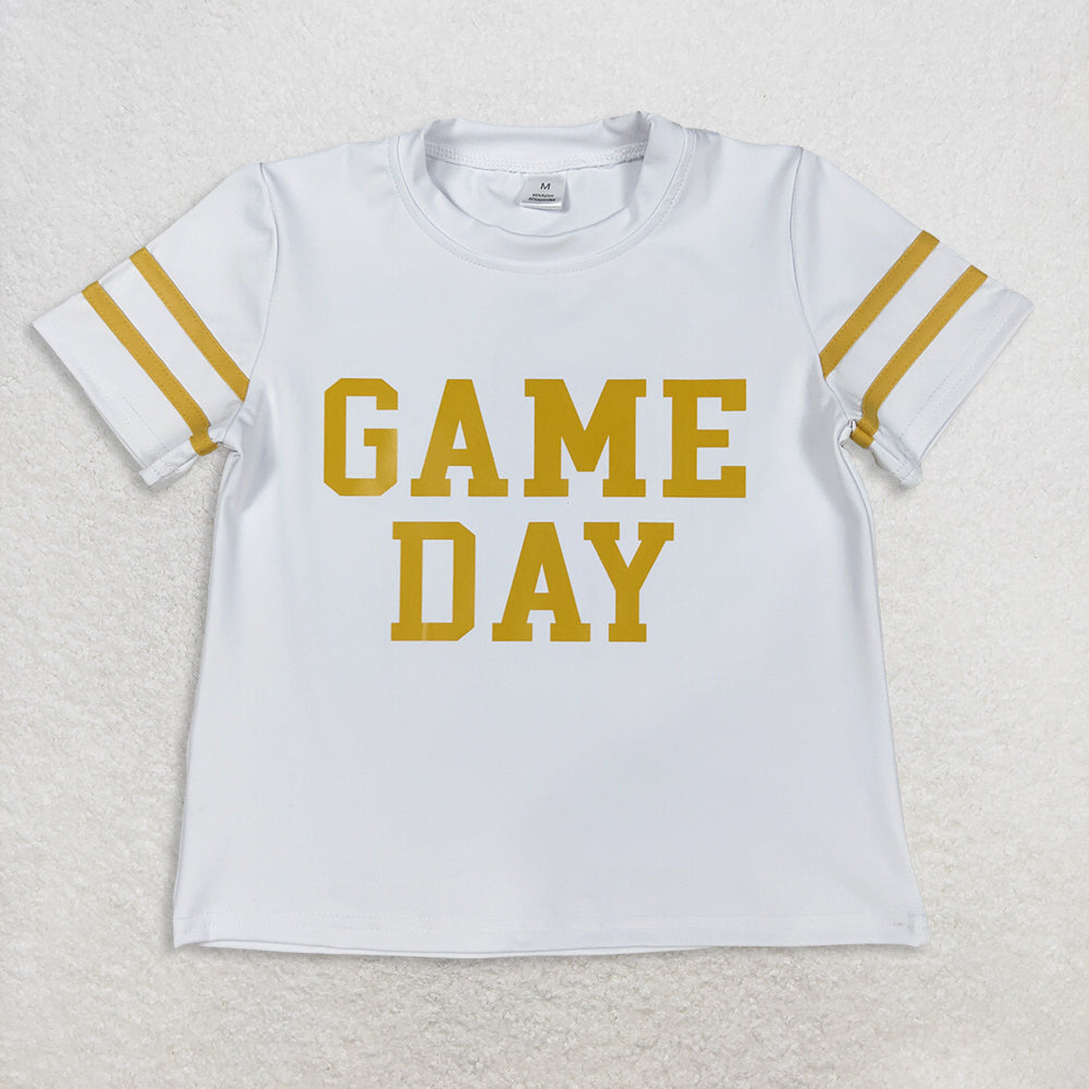 Sibling Baby Girls Game Day Yoga Active Team Tee Shirts Tops D 901