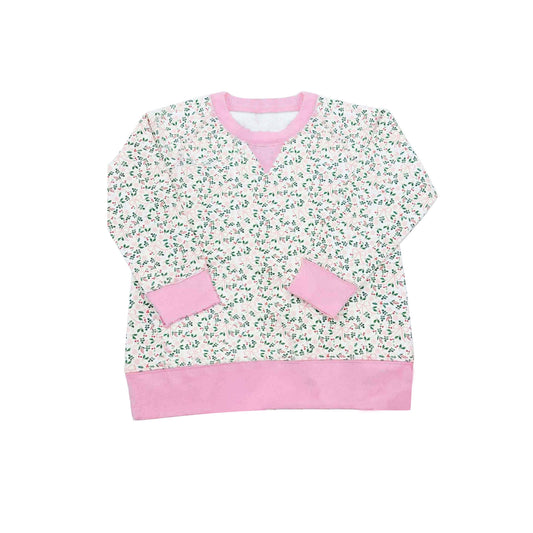 presale GT1224 Baby Girls Long Sleeve Bows Floral Tee Shirts Top D 910
