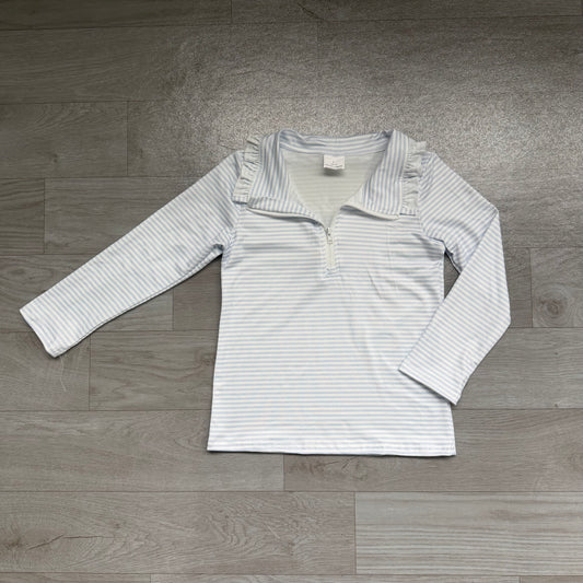 Pre order striped boy pullover kids clothing