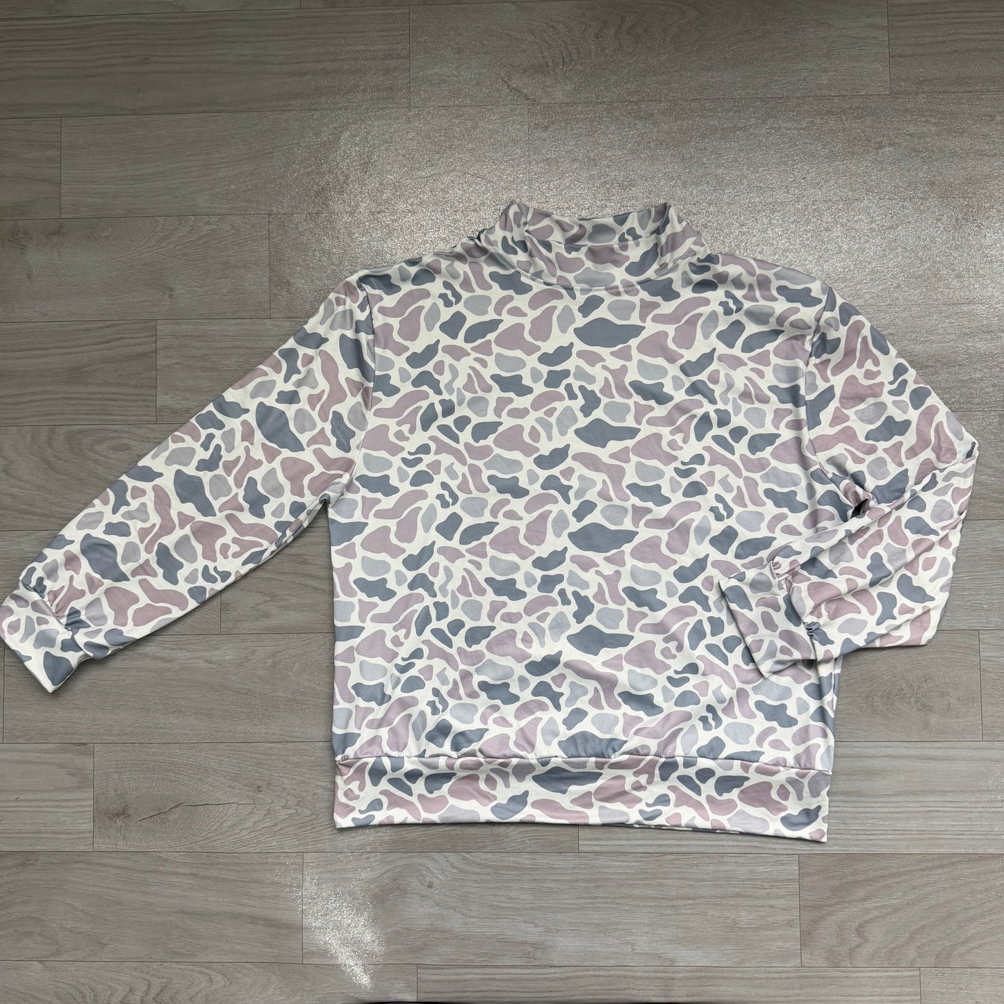 pre order camo women athletic sweatershirt