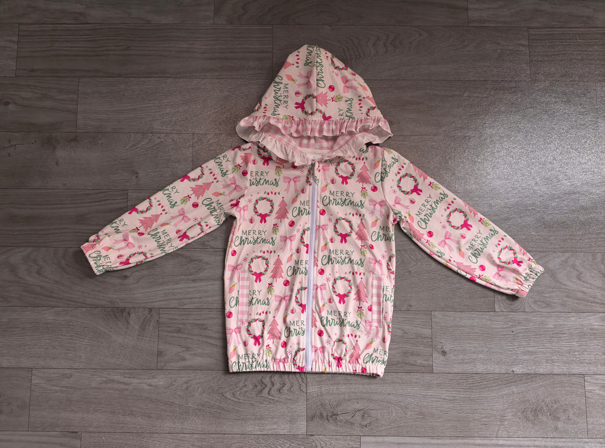 pre order merry christmas girl jacket