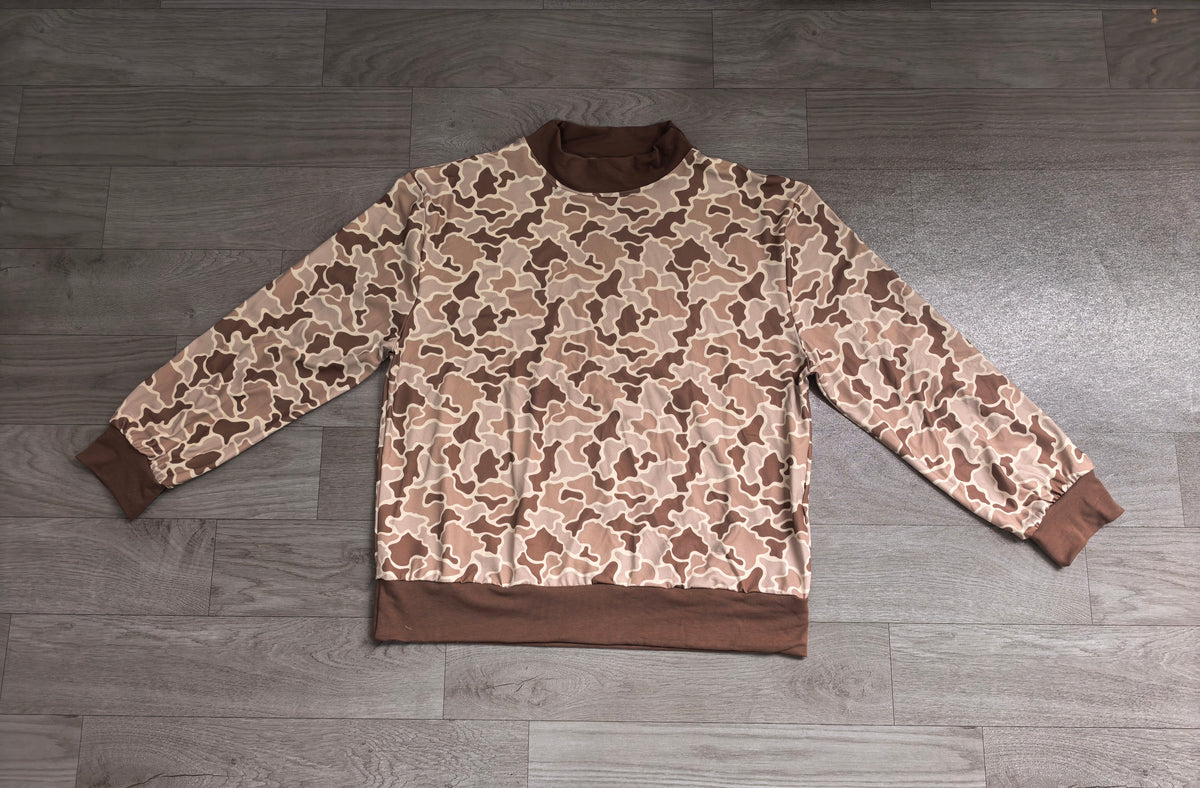 pre order camo women sweatershirt