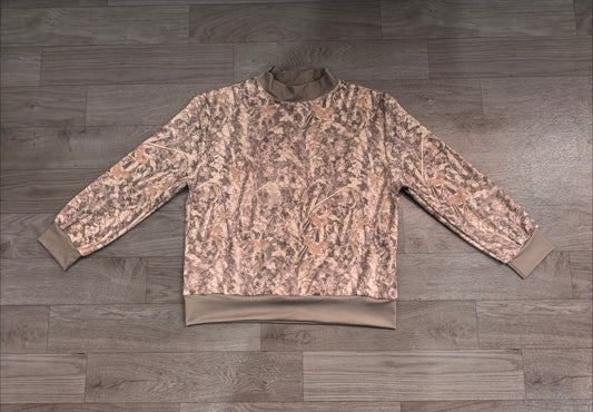 pre order camo women athletic sweatershirt