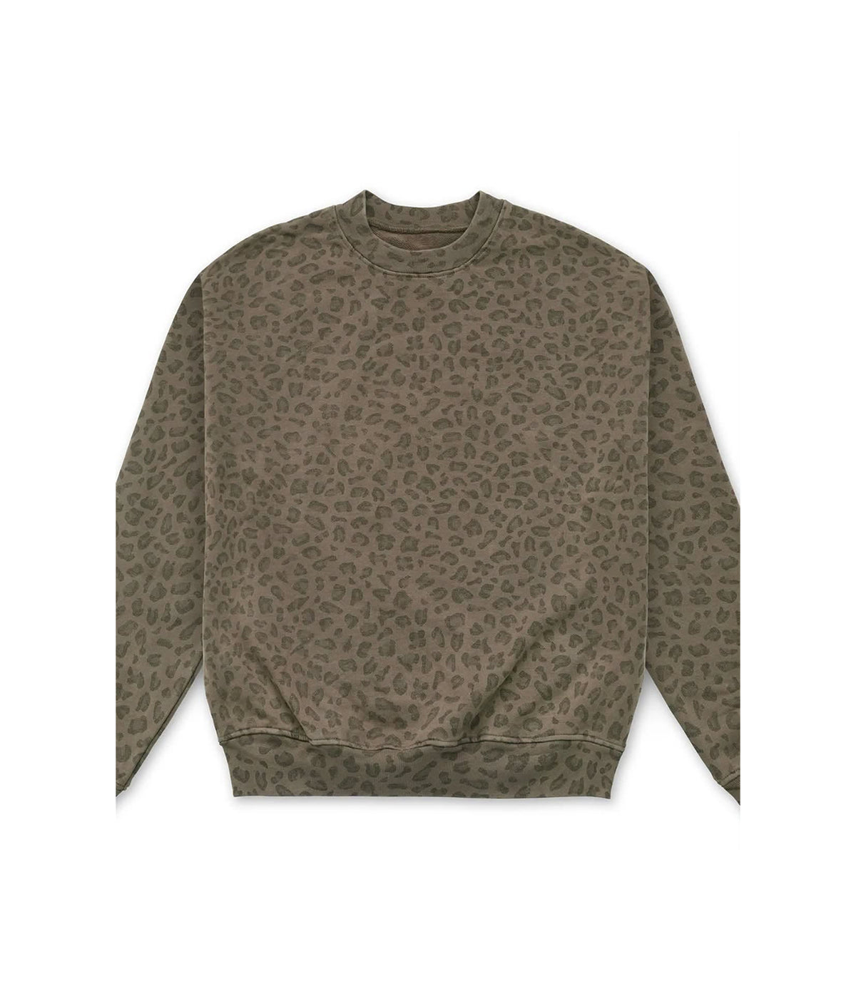 Pre order mommy and me leopard crewneck top