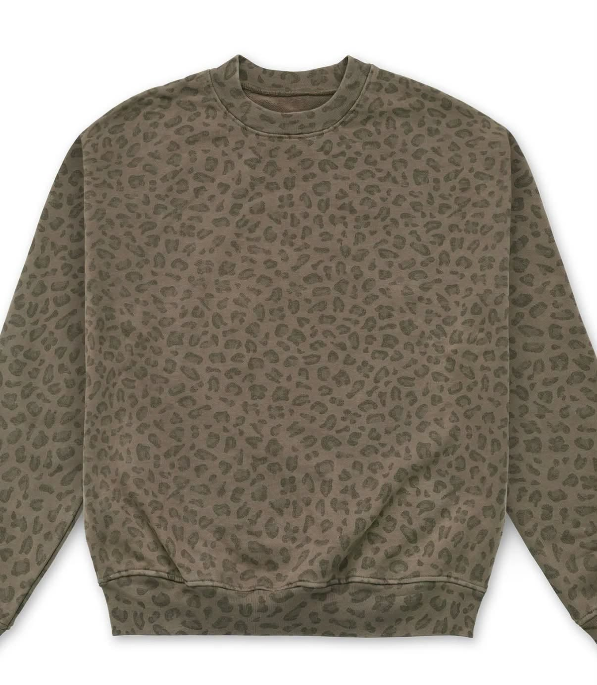 Pre order mommy and me leopard crewneck top