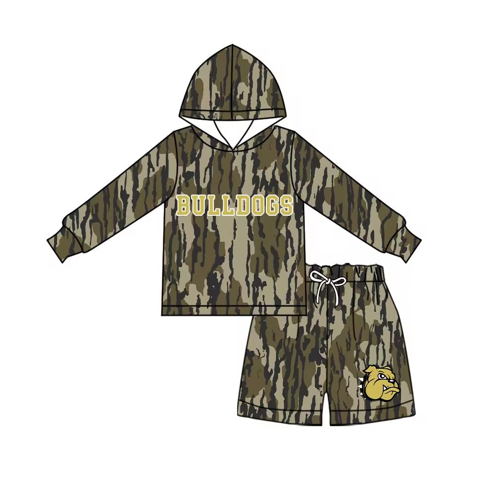 MOQ 5 one items TAT 6-8weeks 95%cotton 5%spandex custom football team camo sets