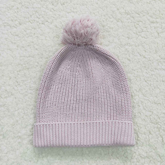 HA0006 Lavender Pom Hat