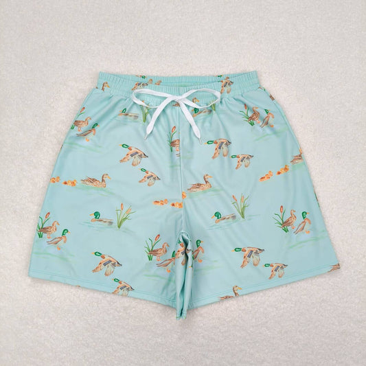 adult clothes duck print dad man trunks