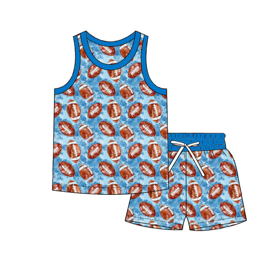 Custom order boys football shorts set
