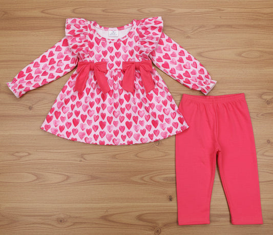 Pink Bows & Hearts Valentine's Set