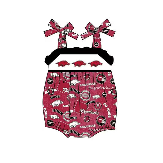 Custom baby girl romper MOQ3