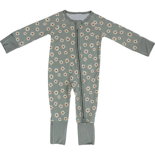 presale LR1603 Daisy Zip-Up Long Sleeve Bodysuit 2024 7.30