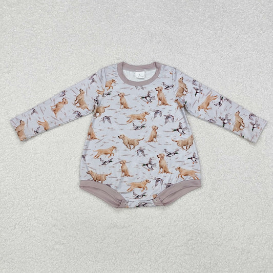 LR1865 Duck Puppy Long Sleeve Onesie
