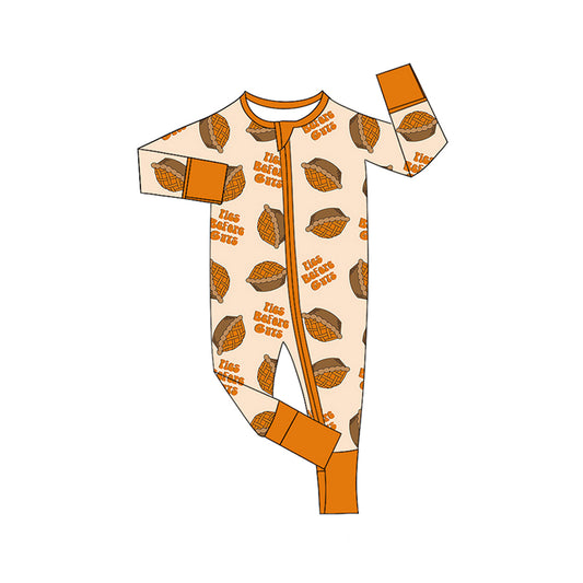 presale LR2433 Baby Boys Long Sleeves Pies Before Guys Zipper Rompers D 7.15