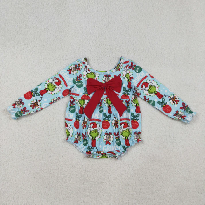 Sibling Baby Boys Girls Christmas Dogs Top Pants Pajamas Clothes Sets Zipper Footie Romper D 919