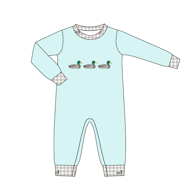 Pre order long sleeve duck romper