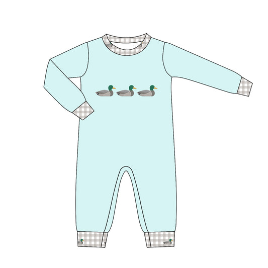 Pre order long sleeve duck romper