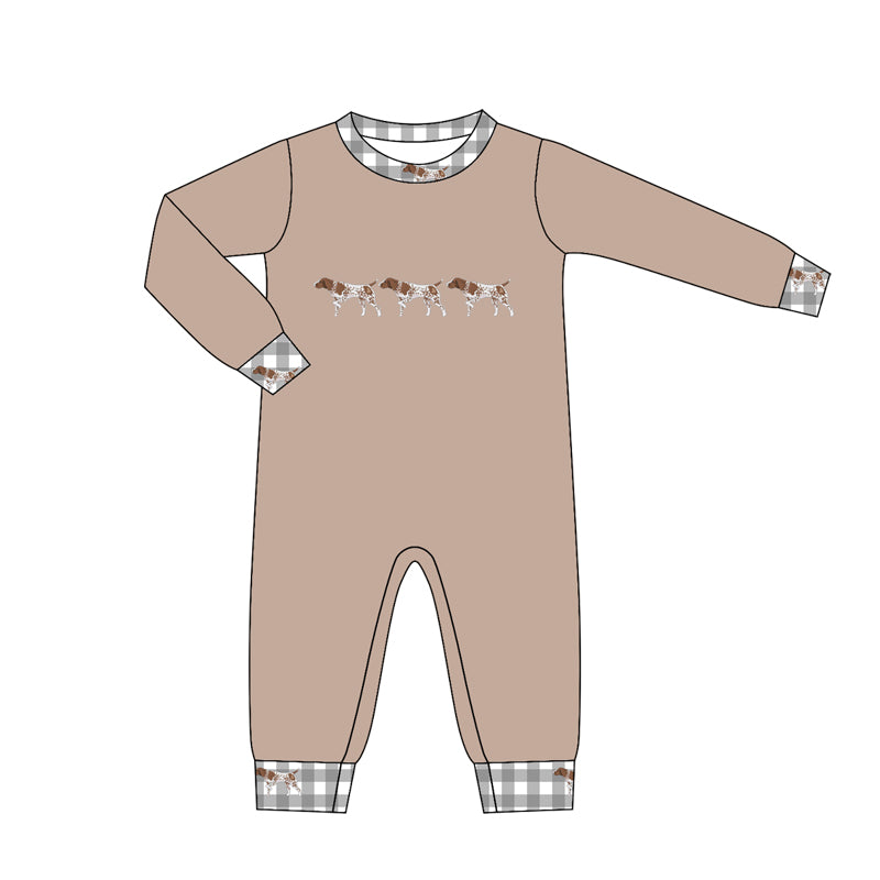 Pre order long sleeve dog romper