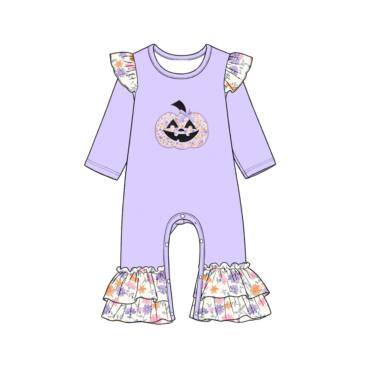 Pre order halloween pumpkin sibling girl clothing