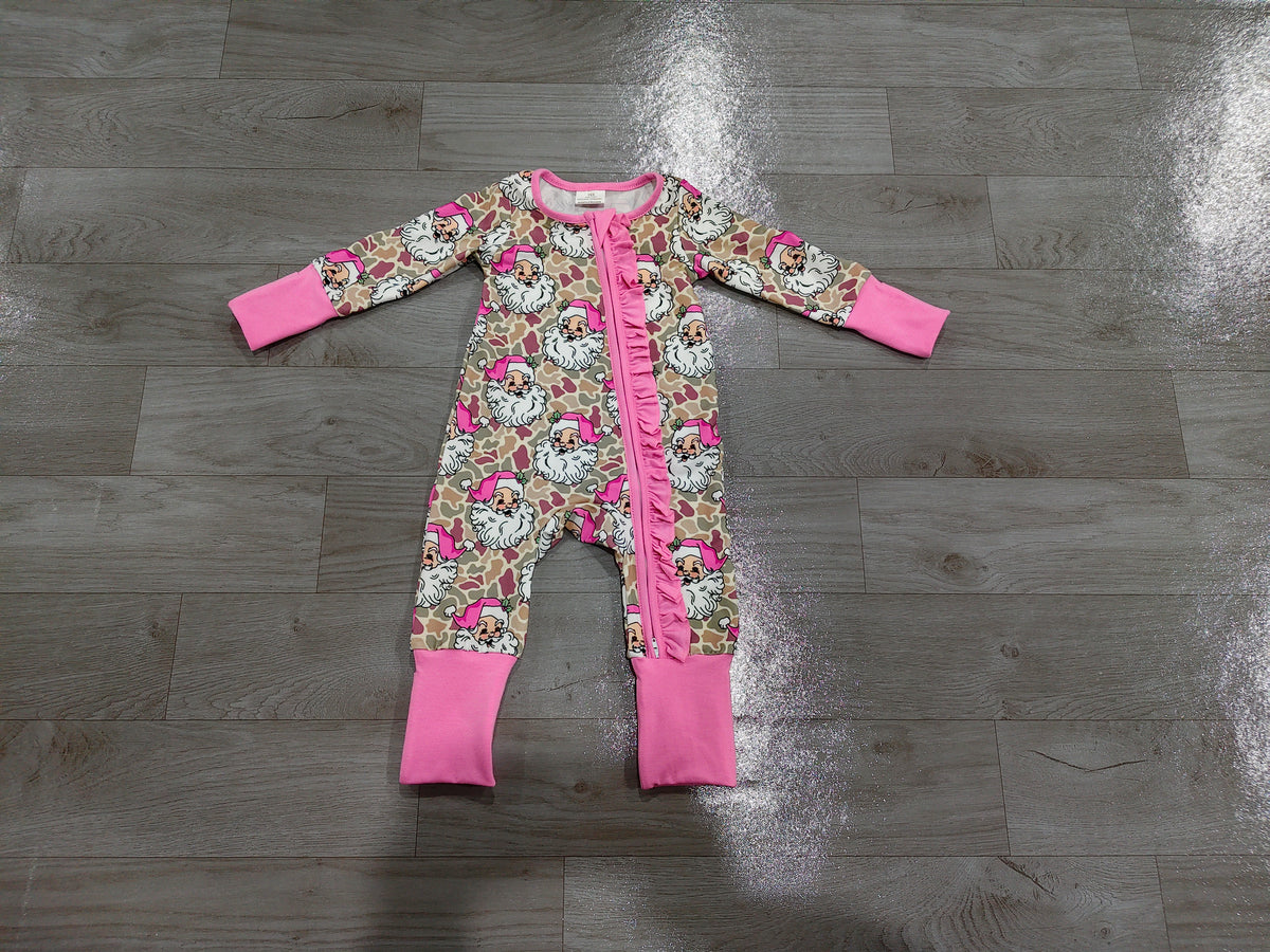 Pre order camo santa baby sleeper