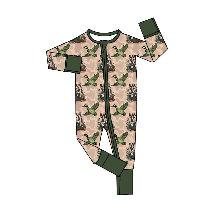 Pre order cowboy boots mallard hunting camo pajamas