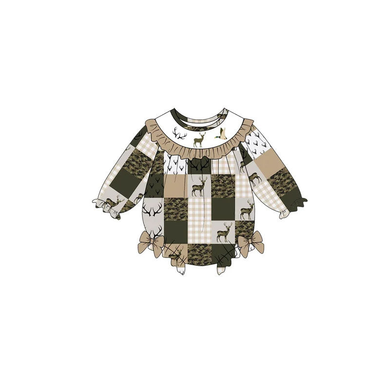 Pre order camo plaid hunting patchwork sibling clothing