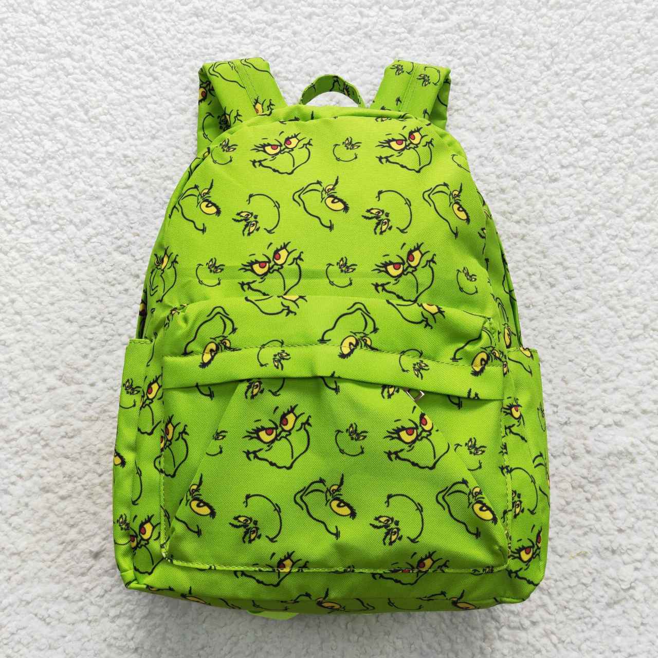 BA0119 Green Monster Green Backpack