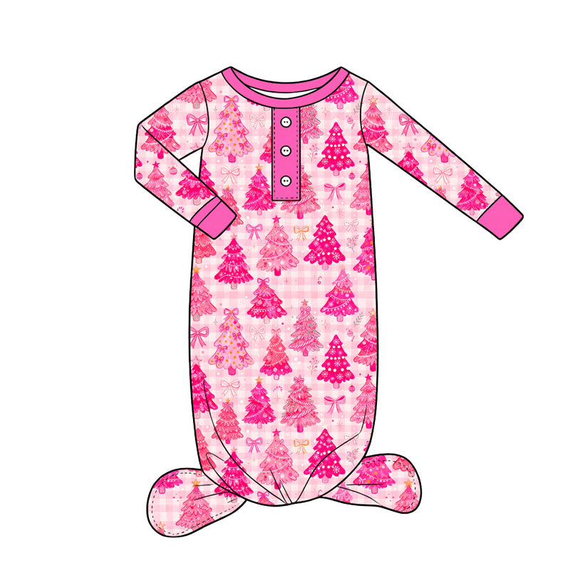 Pre order pink christmas tree sibling clothing