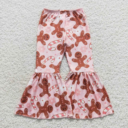 P0240 Christmas Gingerbread Man Pink Trousers
