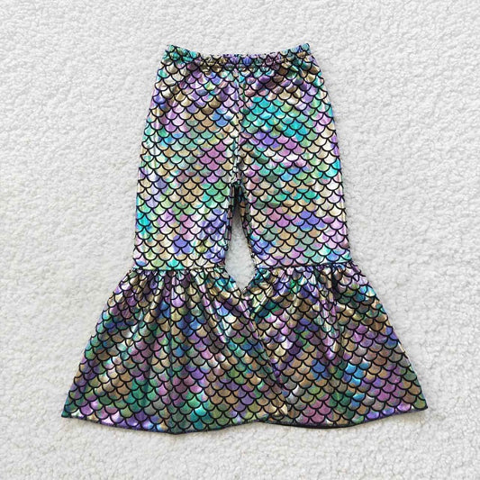 P0251 Fishscale Multicolored Trousers