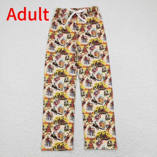 P0380 Adult men's riding brown trousers