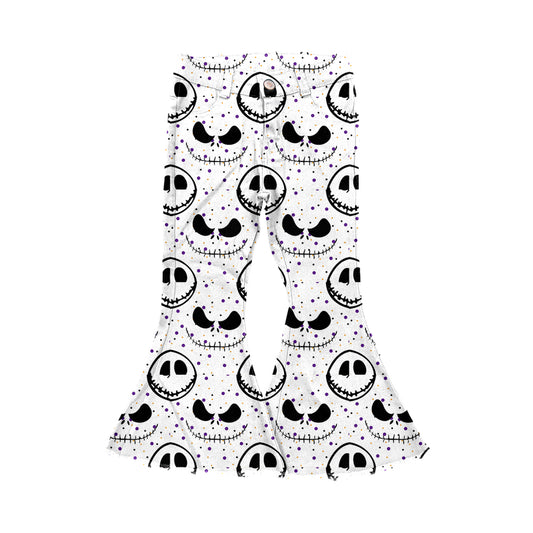 presale P0488 The Nightmare Before Christmas Smiley White Denim Pants