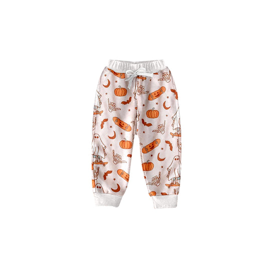 presale P0511 Ghost Pumpkin Bat Skateboard Pants