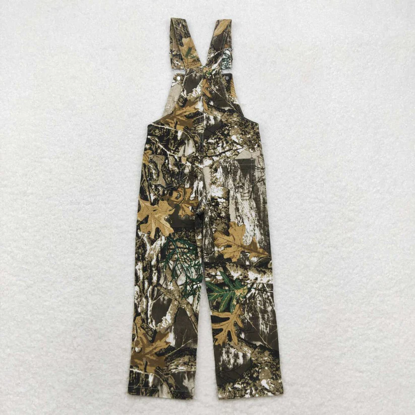 Sibling Baby Boys Kids Fall Hunting Camo Denim Strap jumpsuits Overall   D 1111