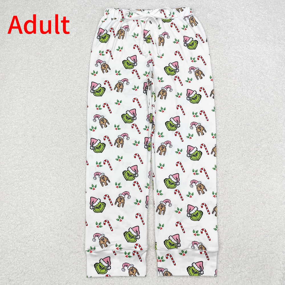P0536 Adult Female Puppy Cane White Pants