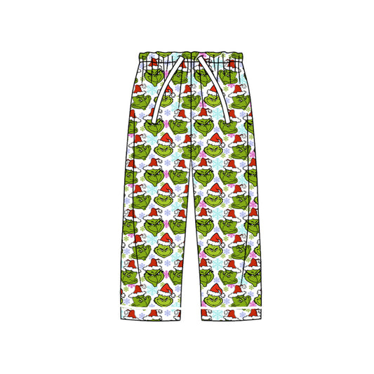 presale P0547 Adult female snowflake white trousers