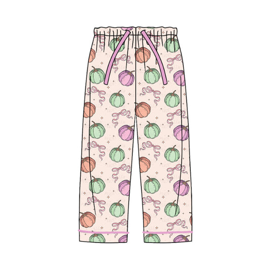 presale P0551 Adult Women Pumpkin Bow Pattern Pants