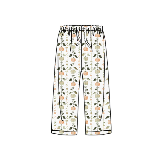 presale P0552 Adult female pumpkin leaf lace white and green trousers